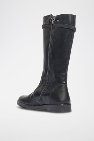 Botas de piel Fantasy Royal - Negro
