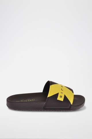 Sandalias - Negro y amarillo