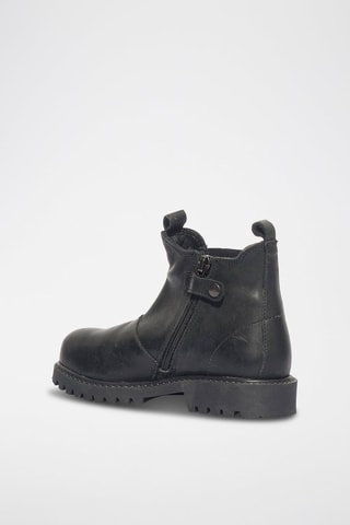 Botas de piel B&G Ranger - Negro