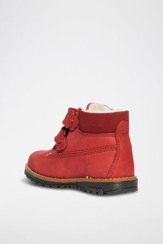 Botas de piel Barth 19 - Rojo