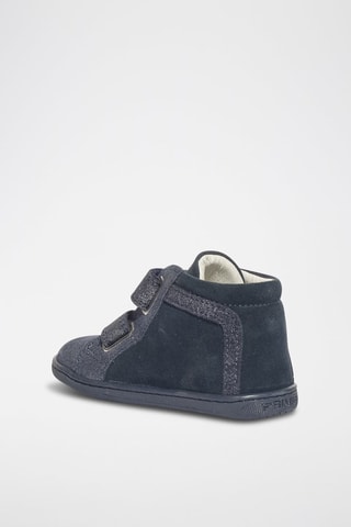 Botines de piel Baby Box - Azul marino