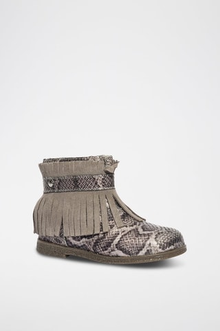 Botines de piel Snorky - Gris