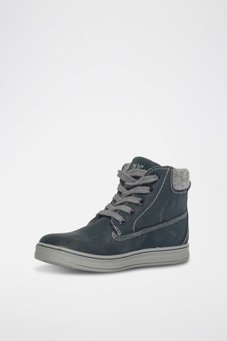 Zapatillas altas de nobuk Aygo - Azul marino