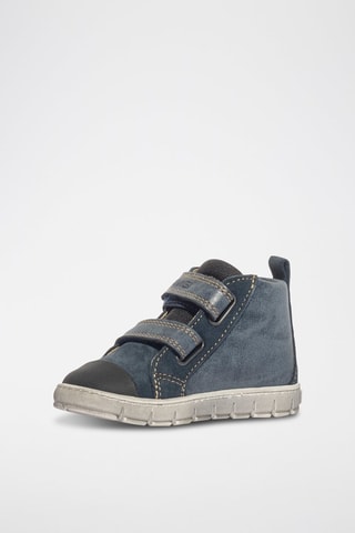 Zapatillas altas de piel Play Arrow - Gris