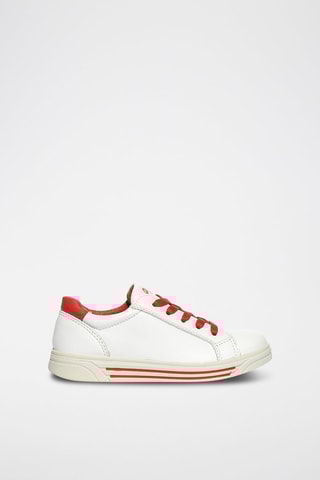 Zapatillas de piel Hula - Blanco