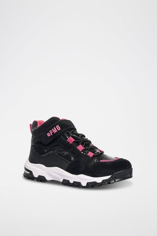 Zapatillas altas de piel Trilly Primigi - Negro