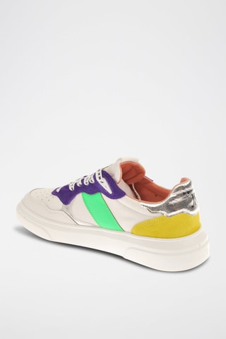 Zapatillas de piel - Blanco