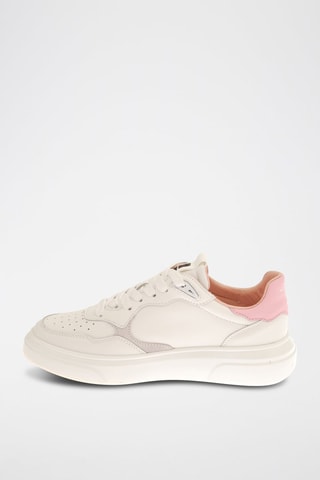 Zapatillas de piel - Blanco