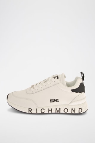 Zapatillas de piel - Blanco