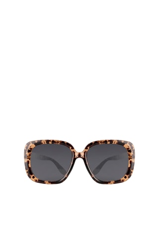 Lunettes de soleil femme - Catégorie 3 - Beige et marron