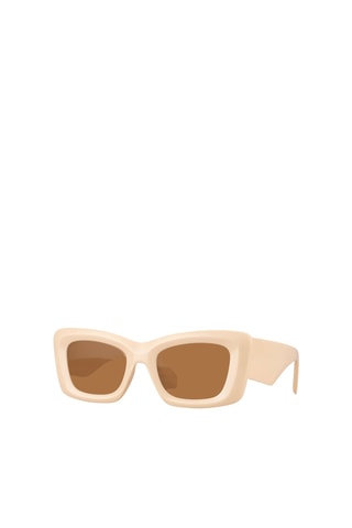 Lunettes de soleil femme  -  Catégorie 3 - Beige et marron