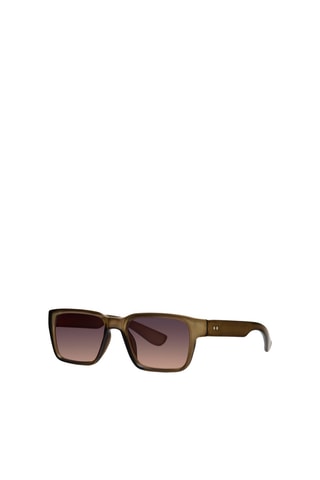 Lunettes de soleil homme - Catégorie 3 - Marron