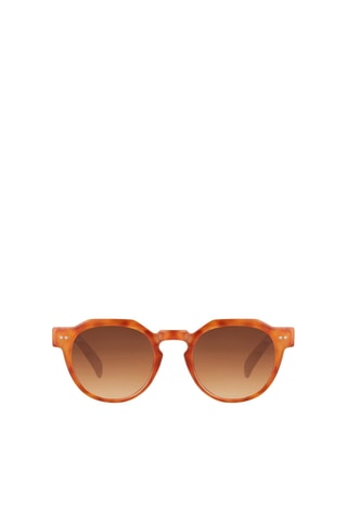 Lunettes de soleil mixte - Catégorie 3 - Marron et orange