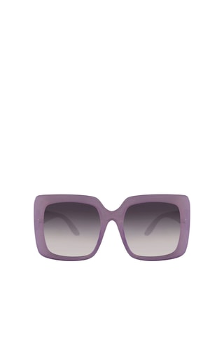 Lunettes de soleil femme - Catégorie 3 - Violet, doré et gris