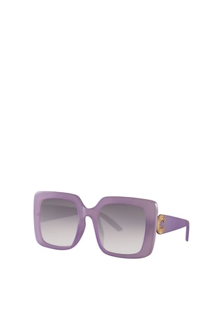 Lunettes de soleil femme - Catégorie 3 - Violet, doré et gris