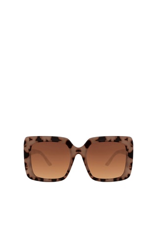 Lunettes de soleil femme - Catégorie 3 - Jaune, marron et doré