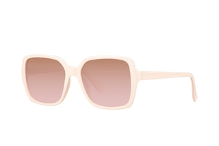 Lunettes de soleil femme - Catégorie 2 - Blanc et rose