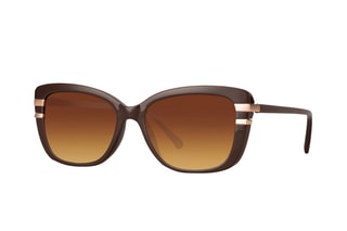 Lunettes de soleil femme  -  Catégorie 3 - Marron
