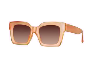 Lunettes de soleil femme - Catégorie 3 - Bleu et orange