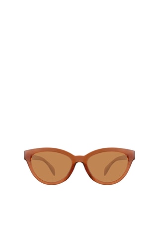 Lunettes de soleil femme  -  Catégorie 3 - Marron et orange