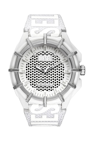 Orologio al quarzo a energia solare in plastica riciclata - Grigio e bianco