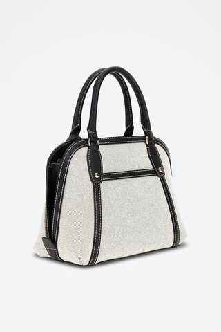 Sac à main Sebina - Ecru et noir
