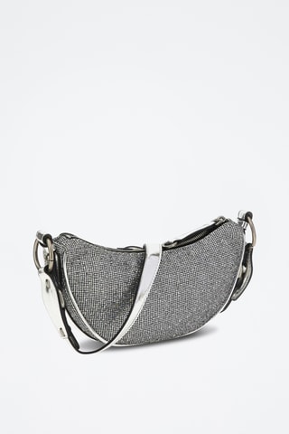 Sac bandoulière Vintage Victoria - Argenté