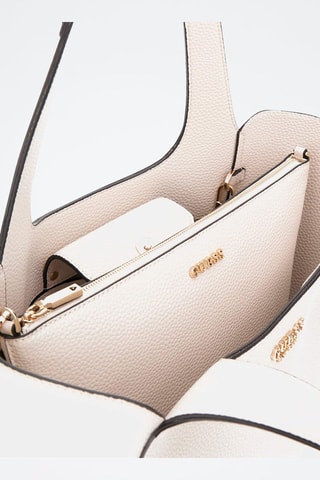 Cabas et pochette Helina - Blanc