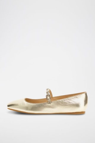 Babies en cuir de mouton - Doré