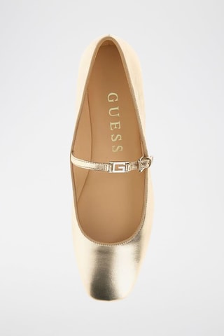 Babies en cuir de mouton - Doré