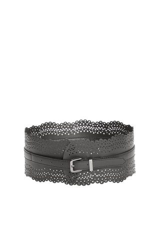 Ceinture en cuir - Noir