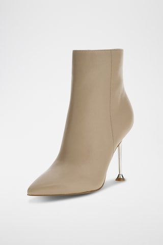 Bottines en cuir de mouton Travis - Taupe
