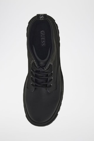 Bottines en cuir - Noir