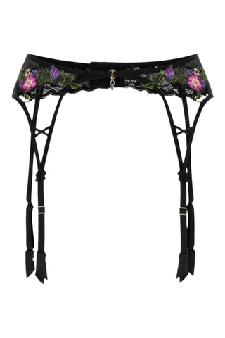 Porte-jarretelles Rachel - Noir