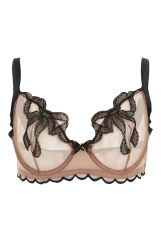 Soutien-gorge Sabrina - Noir et rose