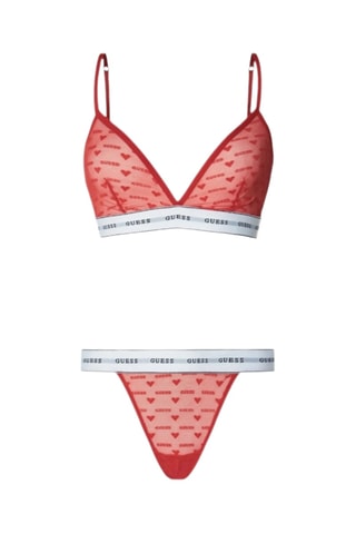 Soutien-gorge et string Lisa - Rouge