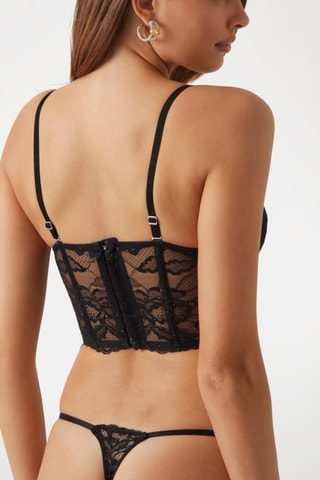 Bralette Sara - Noir