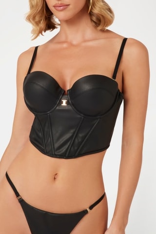 Corset ampliforme Tania - Noir