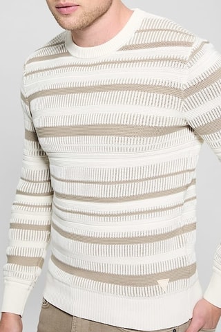 Pull Grover - Gris foncé et blanc