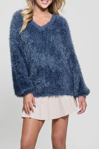 Pull Natsumi - Bleu cobalt