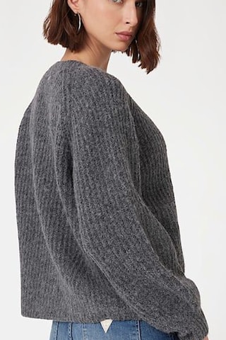 Gilet Rosalie - Gris foncé chiné