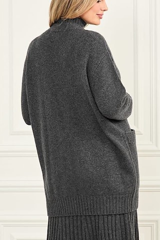 Gilet en cachemire Michaela - Gris foncé