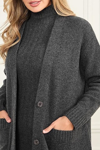 Gilet en cachemire Michaela - Gris foncé