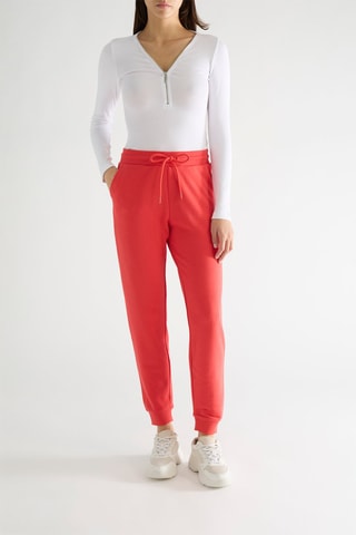 Jogging taille haute Clarin - Rouge