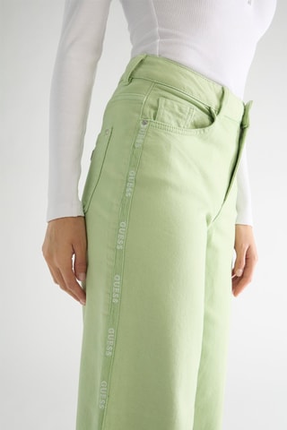 Pantalon straight taille haute Aventurine - Vert
