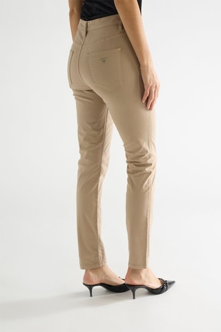 Pantalon skinny taille haute Tama - Camel