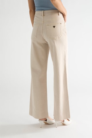 Pantalon straight taille haute Dust - Beige