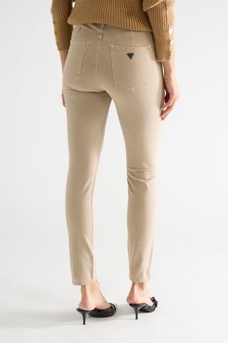 Pantalon skinny taille haute Tama - Beige