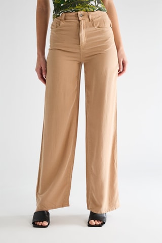 Pantalon palazzo Flavia - Taupe