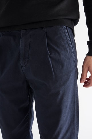Pantalon slim Henry - Bleu nuit